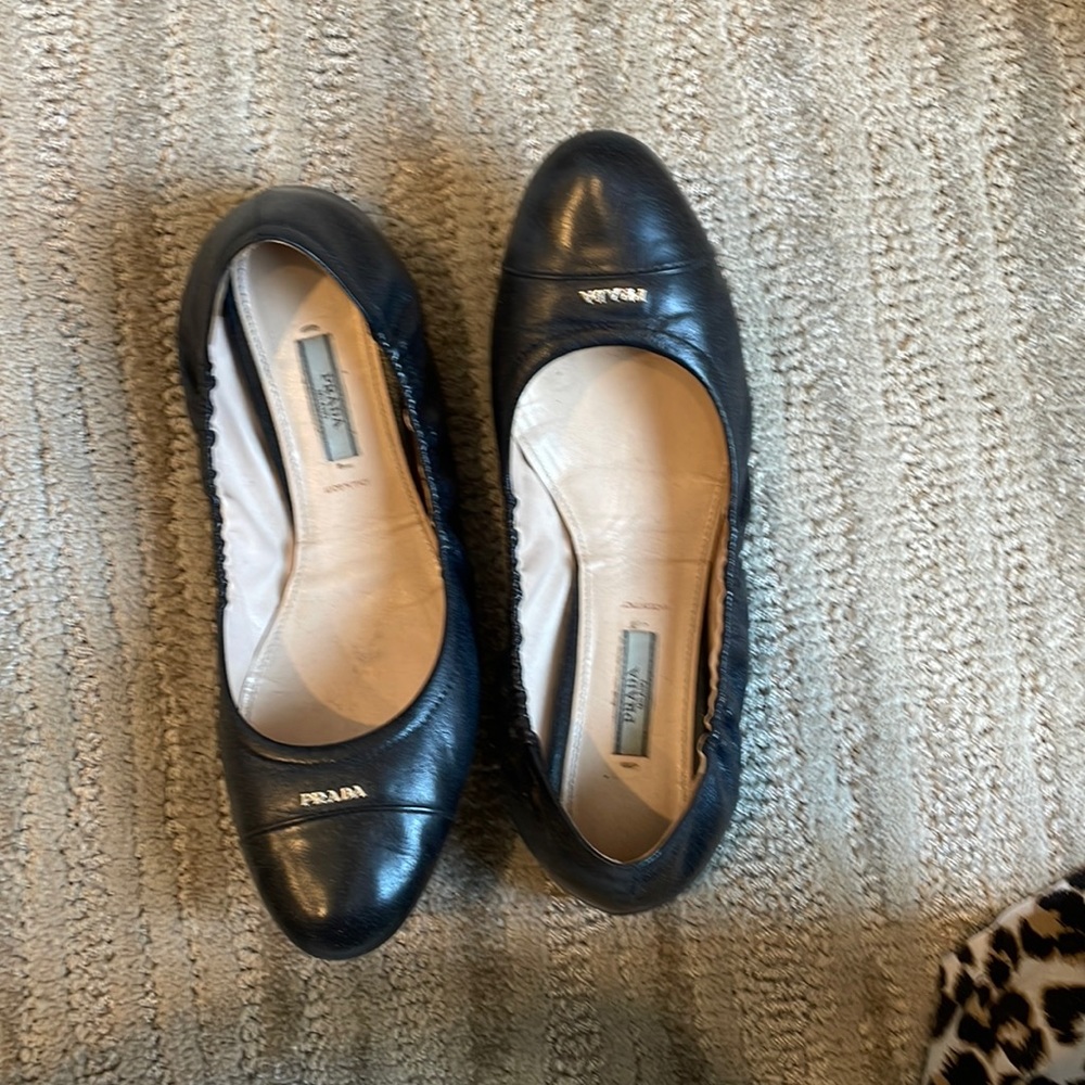 Prada ballet flats! Size 11